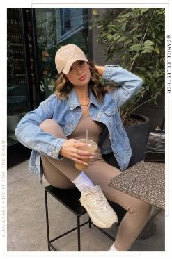 MB Clothing Mindset Activewear Legging - Taupe