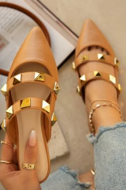 BBOO Elite Trips - Camel Shoes