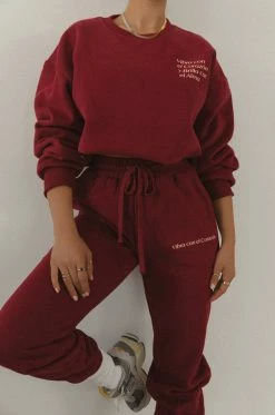 MSLOLA Vibra Con El Corazón - Burgundy Clothing