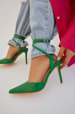 OLVJAY Shoes Eyais - Green PU