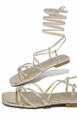 SODA Nicoline - Gold Shoes