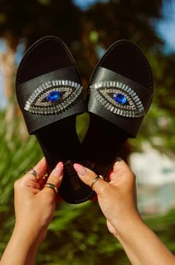 OLVJAY Good Vibes - Black Shoes