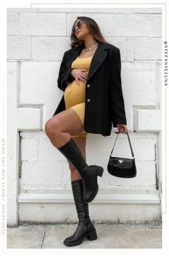 SOME Cozy Travels - Black PU Shoes