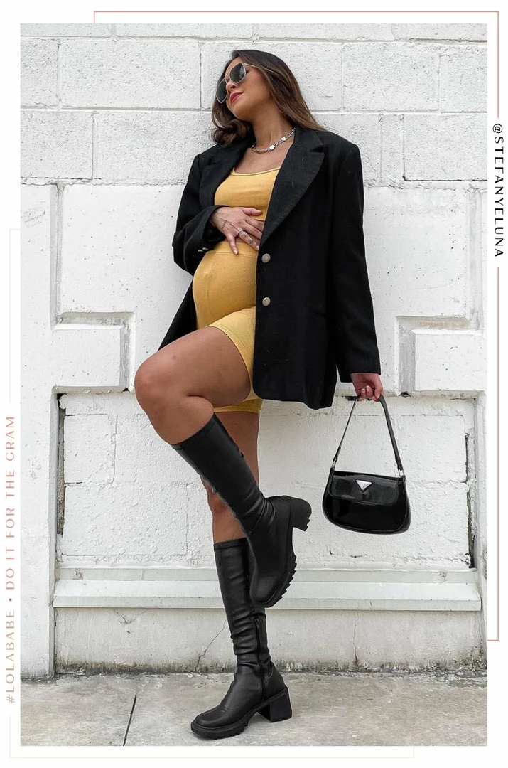 SOME Cozy Travels - Black PU Shoes