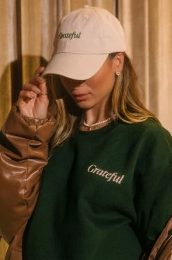 MSLOLA Clothing Grateful - Green/Pink