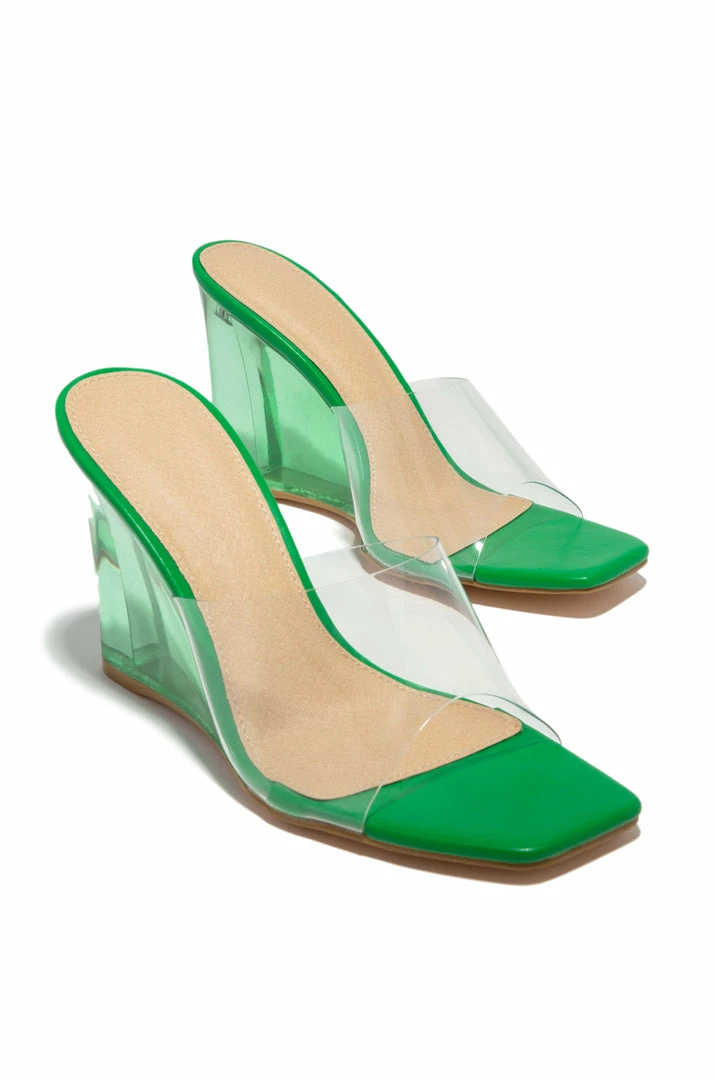 OLVJAY Devica - Green Shoes
