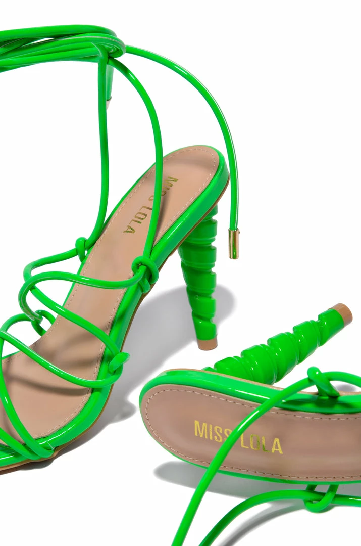 SOME Katka - Green Shoes