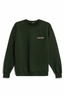 MSLOLA Clothing Grateful - Green/Pink