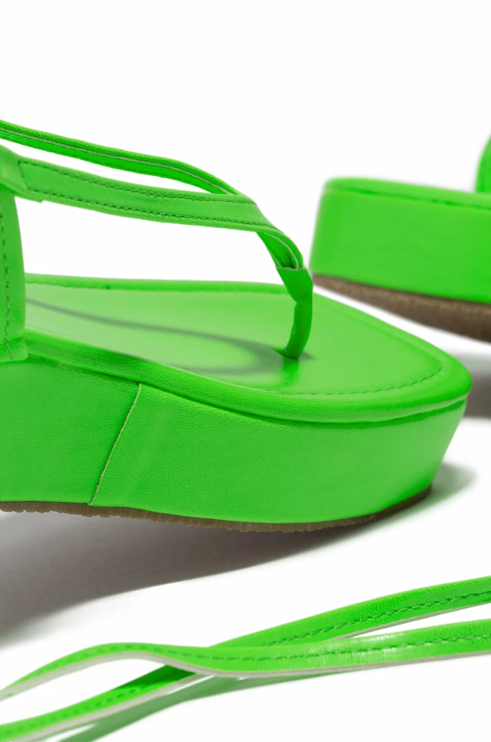 LILIA Samara - Green Shoes