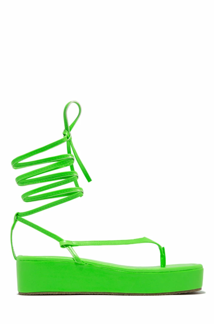 LILIA Samara - Green Shoes