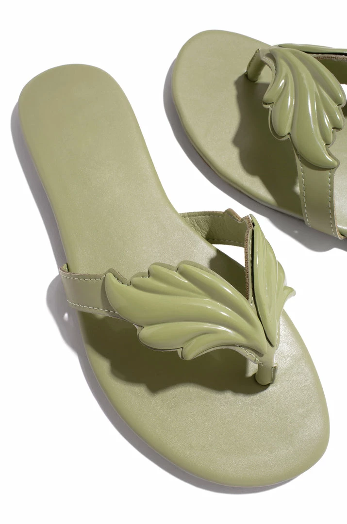 OLVJAY Shoes Like An Angel - Sage PU