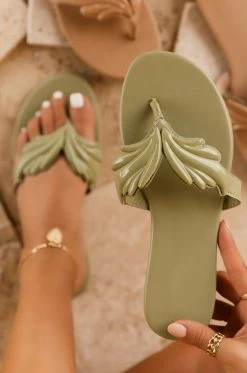 OLVJAY Shoes Like An Angel - Sage PU