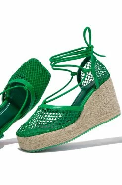 SOULP Beach Party - Green Shoes