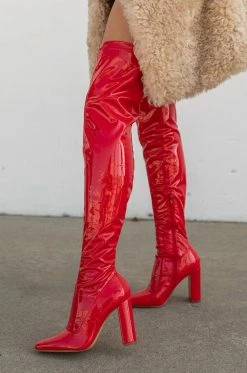 LILIA Shoes High Alert - Red