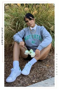 MSLOLA Varsity Motivated AF - Heather Grey Curve