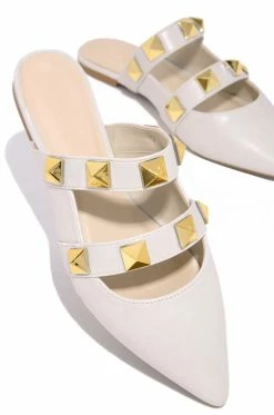 BBOO Shoes Elite Trips - Ivory