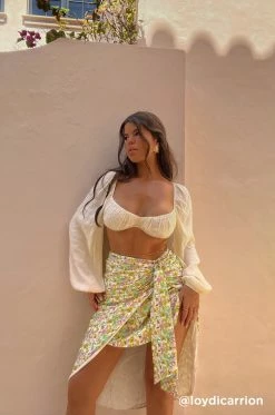 EMPK Clothing Las Palmas - Green Floral