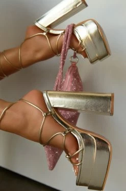 MIXX Kylie - Gold Shoes