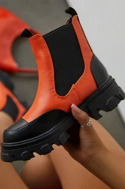 LEMND Leone - Orange Shoes