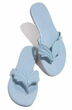 OLVJAY Like An Angel - Light Blue PU Shoes