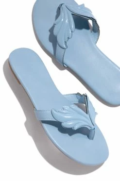 OLVJAY Like An Angel - Light Blue PU Shoes