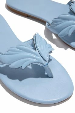 OLVJAY Like An Angel - Light Blue PU Shoes