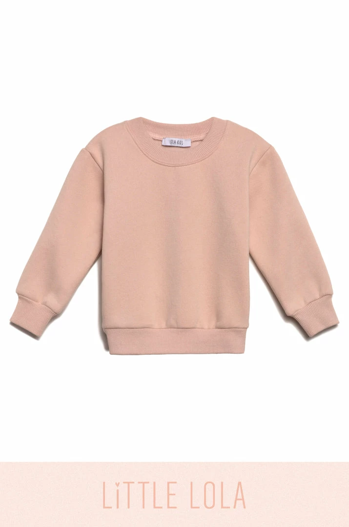 LOLAKID Mini Cozy Feels - Light Pink Clothing