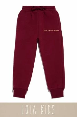 LOLAKID Mini Vibra Con El Corazón - Burgundy