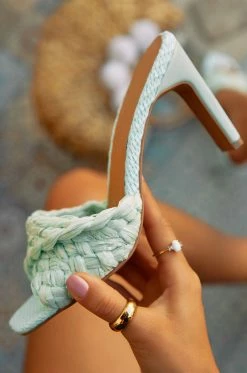 QUPD Kalina - Mint Shoes