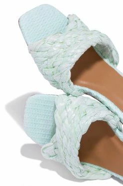 QUPD Kalina - Mint Shoes