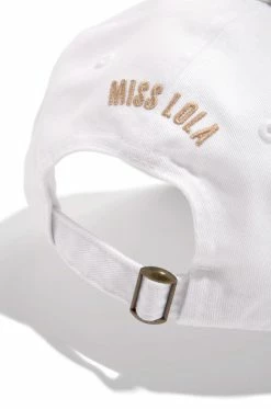MSLOLA Accessories Aries Zodiac Hat - White