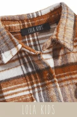 LOLAKID Mini Dreaming About Us - Mocha Tops