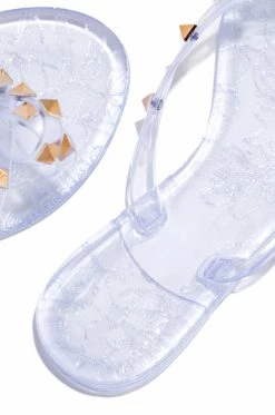 WDIVA Miss Posh - Clear Shoes