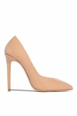 MSLOLA Stassi - Nude Pat Shoes