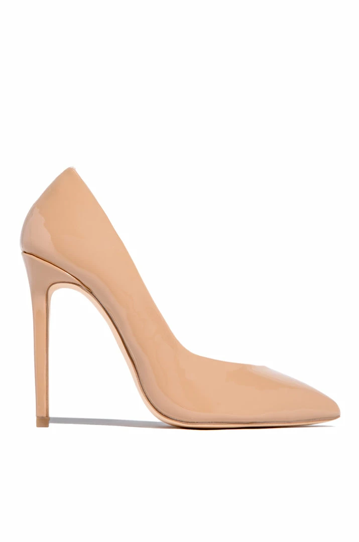 MSLOLA Stassi - Nude Pat Shoes
