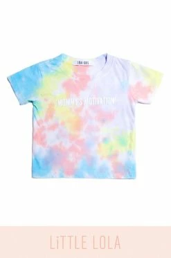 LOLAKID Loungewear Mommy's Motivation - Tie Dye