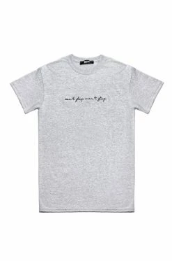 MSLOLA Can't Stop Won't Stop Tee - Grey