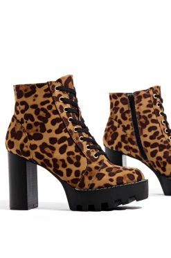 BBOO Shoes Drop It Low - Leopard
