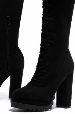 WDIVA Shoes Late Night Thoughts - Black
