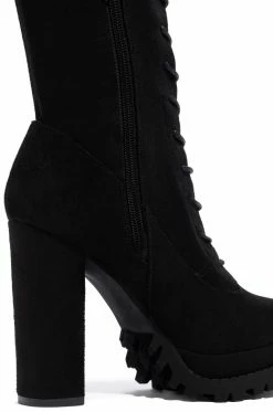WDIVA Shoes Late Night Thoughts - Black