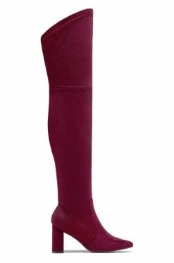 WDIVA Always Yours - Burgundy Shoes