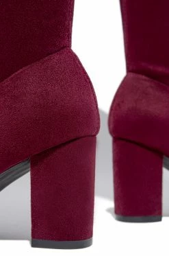 WDIVA Always Yours - Burgundy Shoes