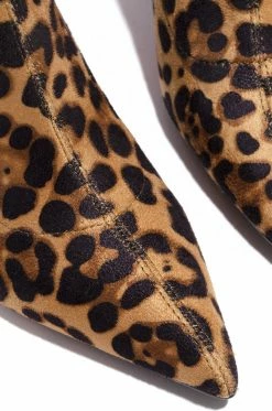 LILIA Make A Statement - Tan Leopard Shoes