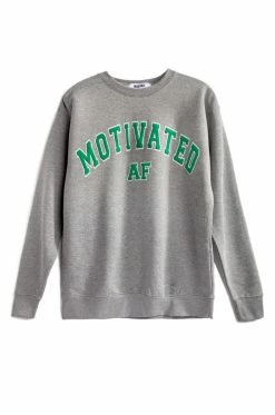 MSLOLA Varsity Motivated AF - Heather Grey Curve