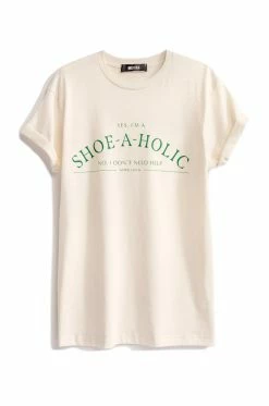 MSLOLA Loungewear Shoeaholic Tee - Green