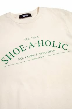 MSLOLA Loungewear Shoeaholic Tee - Green