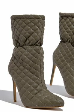 LEMND The East Coast - Olive Boots & Booties