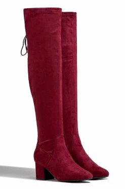 TOPM Shoes Downtown Girl - Burgundy