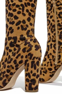 OLVJAY Shoes Way Up High - Leopard