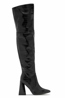 SOME Shoes Kenedi - Black Croc